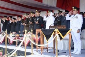 Upacara peringatan HUT RI ke-80.